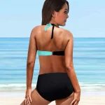 2022-Women-s-High-Waist-Swimsuit-Fashion-New-Design-Printing-Swimsuit-Two-Piece-Set-Bikini-Set