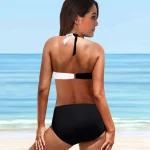 2022-Women-s-High-Waist-Swimsuit-Fashion-New-Design-Printing-Swimsuit-Two-Piece-Set-Bikini-Set