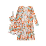 2023-Women-s-Bikinis-Trend-European-American-Swimsuit-Women-s-Three-piece-High-Waist-Long-sleeved
