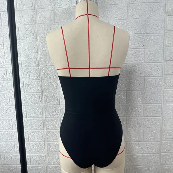 BEACHCICI-2023-Women-s-Three-dimensional-Flower-Hollow-One-Piece-Swimsuit-Sexy-Tube-Top-Casual-Beach-5