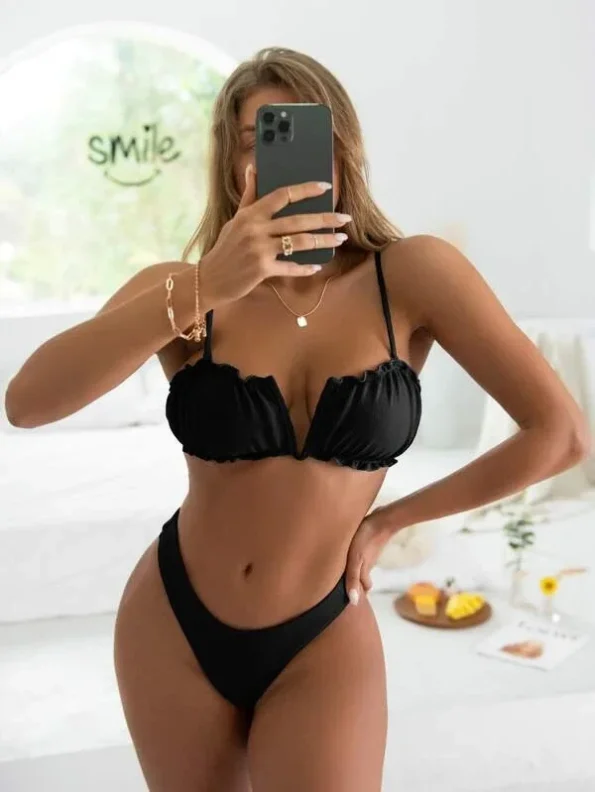 Sexy-Bikinis-Solid-Swimwear-Women-s-Swimsuit-Push-Up-Bathing-Suit-2022-Solid-V-Shape-Nack-2