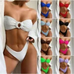 Swimwear-New-2023-Sexy-Women-s-Fashion-Cut-out-Bra-Split-Bikini-Set-Swimsuit