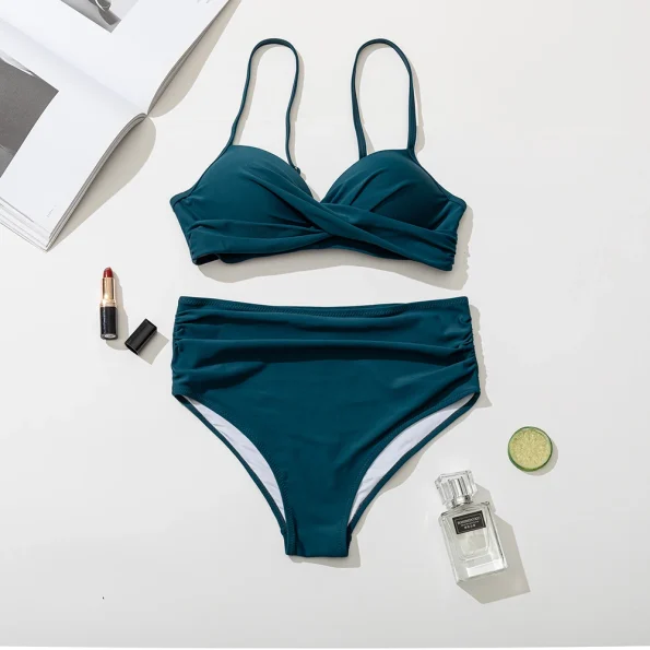Z-LAI-New-High-Waist-Bikini-2024-Women-s-Sexy-Swimsuit-Halter-Bikini-Set-Solid-String-2